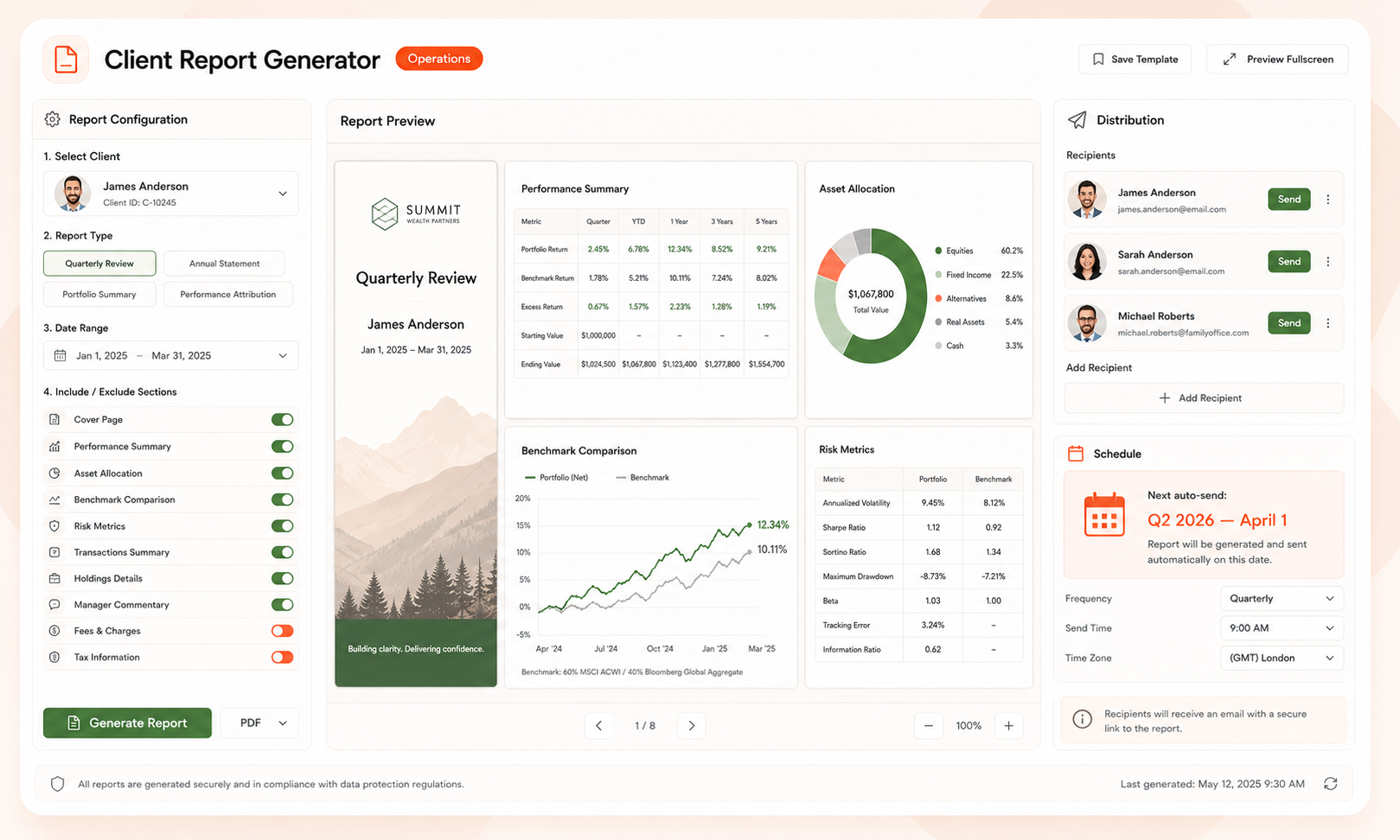 Client Report Generator