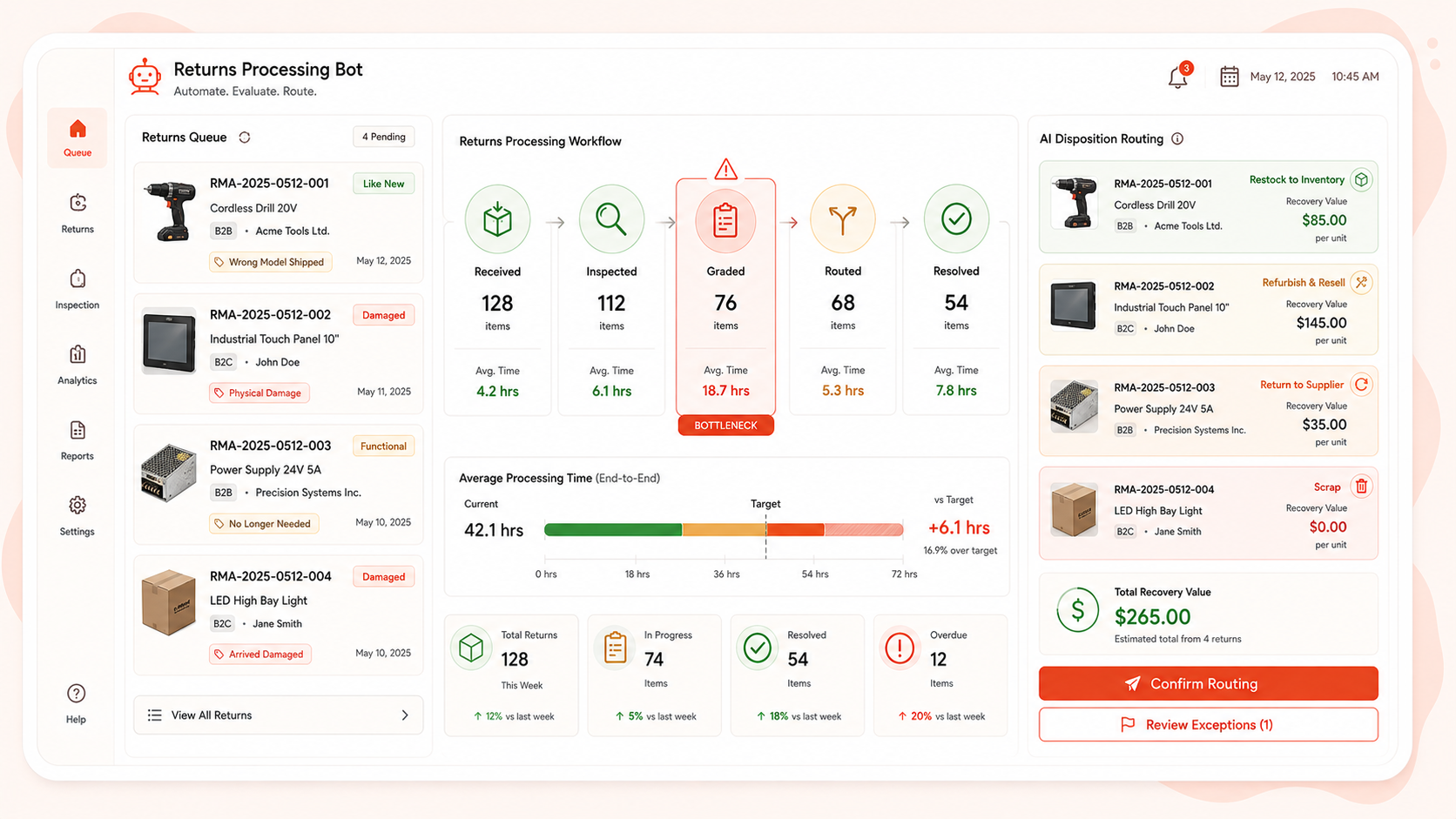 Returns Processing Bot