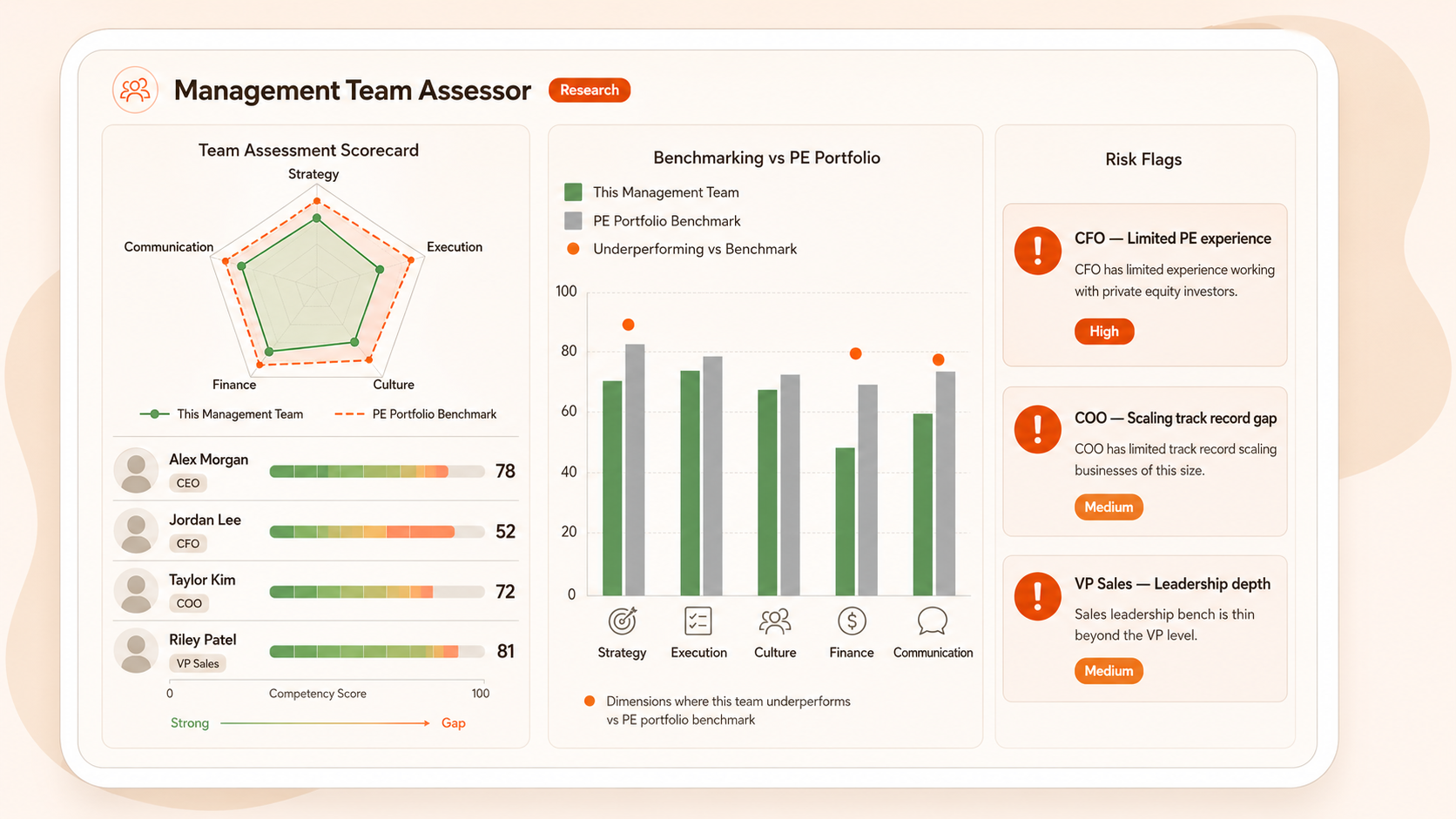 Management Team Assessor