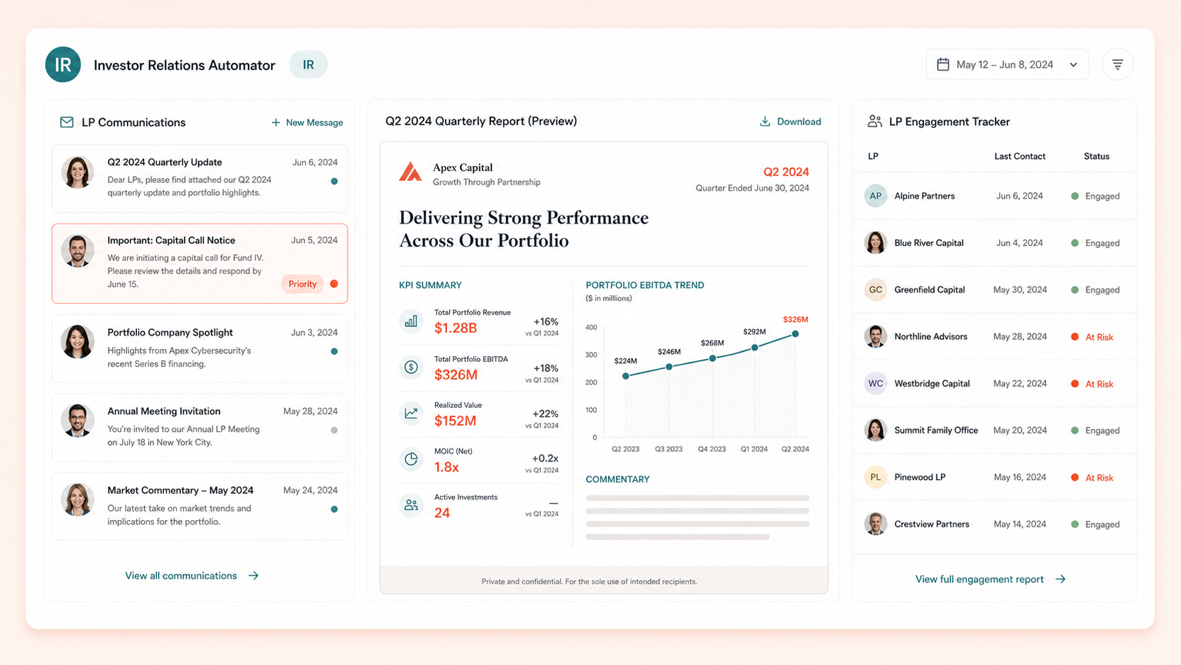 Investor Relations Automator