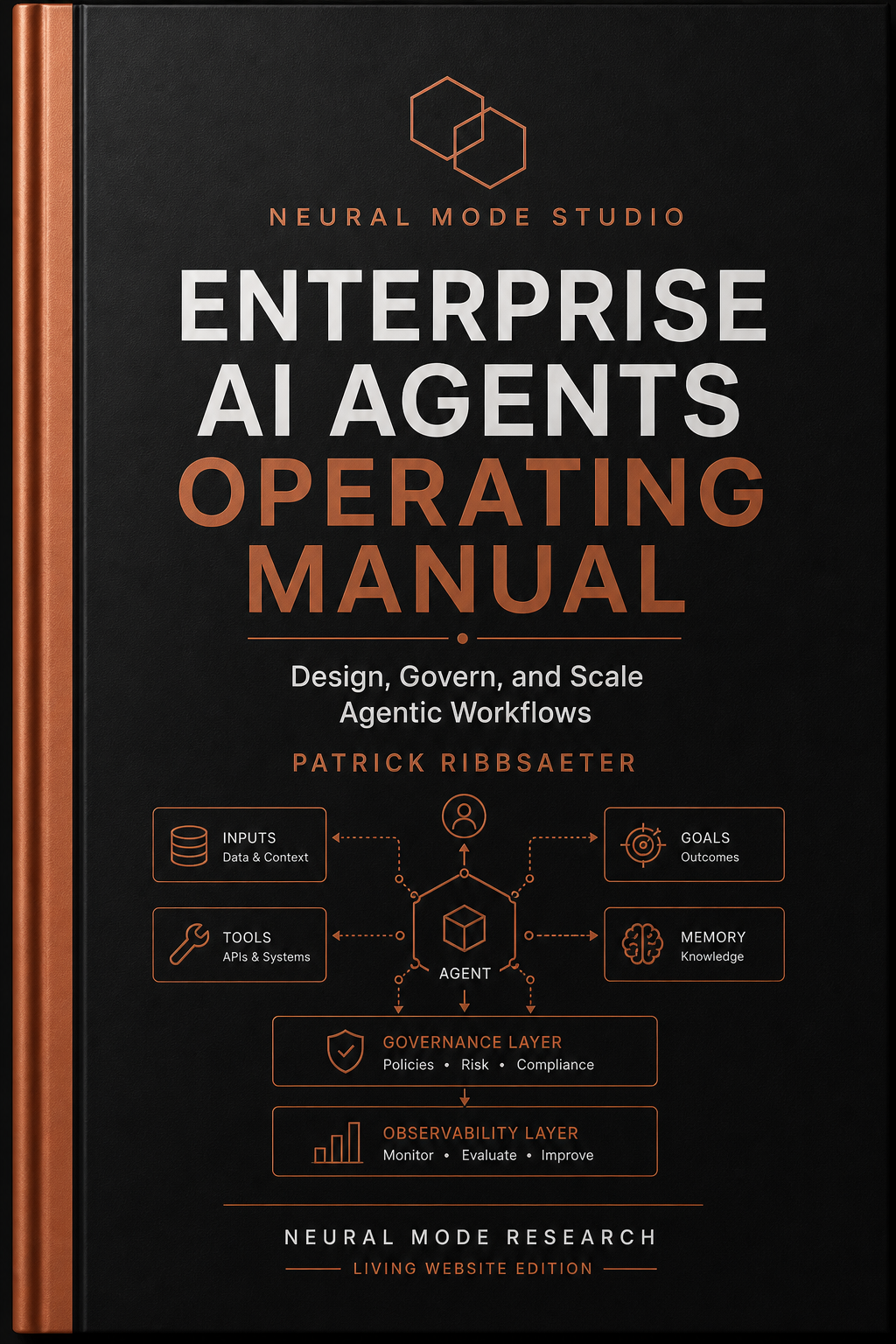The Enterprise AI Agents Operating Manual cover