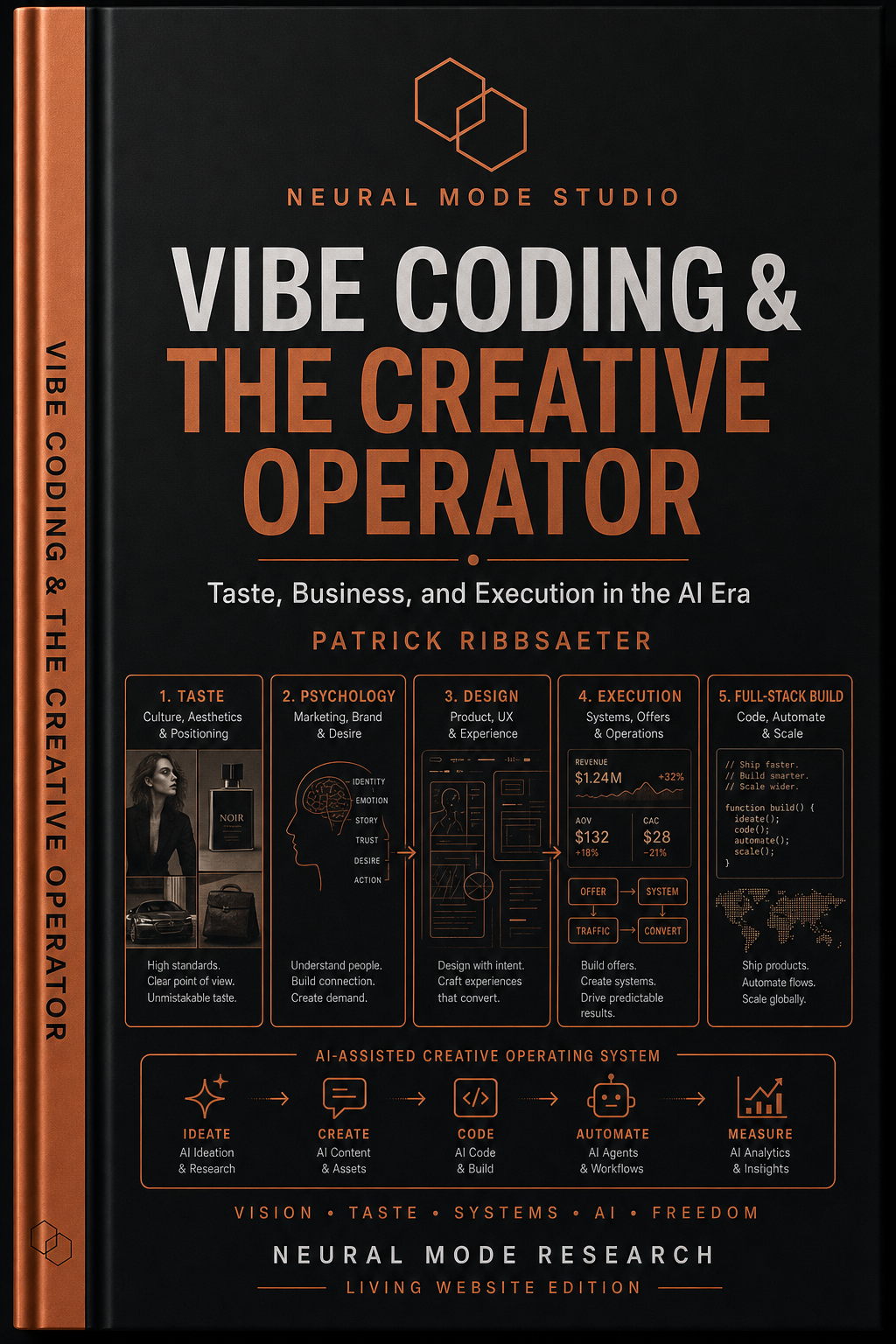 Vibe Coding & The Creative Operator cover